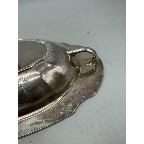 Vintage Oval Serving Bowls With Ornate Rim Detailing Set Of 2 oval 11.5" READ - Picture 12 of 16